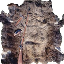 Buffalo Hair On Hide - Large - Extra Large picture