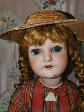 Antique Armand Marseille 23” Bisque Queen Louise German Doll picture