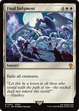 MTG Final Judgment [FINAL FANTASY Commander] Near Mint Magic picture