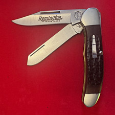 Remington UMC R2253 2-Blade Bone Handle Slipjoint Pocketknife, 2010 picture