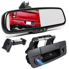 Tailgate Handle Backup Camera +4.3