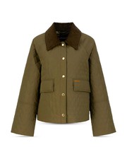 NEW,  BARBOUR Women's Gosford Quilted Jacket in Olive Sz 6 #SJ2651 picture