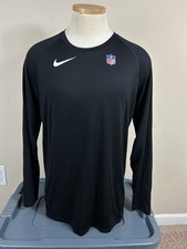 Nike Dri Fit NFL Training Athletic Training NFLPA Long Sleeve Shirt Men's Size L picture