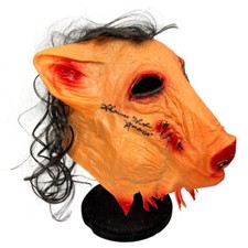 Tobin Bell & Shawnee Smith autographed signed Inscribed mask JSA COA Jigsaw Saw picture