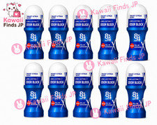 8x4 Men Roll-On Deodorant for Men Smart Citrus Scent  60ml x 10 sets Kao Japan picture