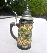 Authentic Zöller & Born German Beer Stein - Ornate Pewter Lid (0.5L) picture