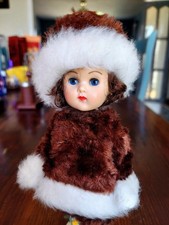VINTAGE VOGUE GINNY ALASKAN DOLL CIRCA 1950'S ORIGINAL BOX/BROCHURES picture