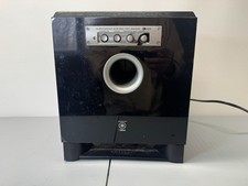 Yamaha YST-SW015 Powered Subwoofer Home Theater Sub Audio Bass Vintage DAMAGE picture