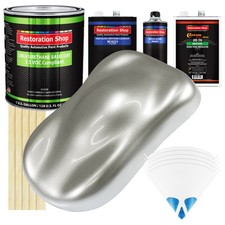 Brilliant Silver Firemist Gallon Kit Low VOC URETHANE BASECOAT Auto Paint Kit picture