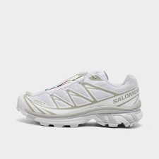 Women's Salomon XT-6 Casual Shoes White/White/Lunar Rock L45442 600 picture