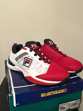 FILA Speedserve Energized Men's Red/White/Navy Low Top 1TM01778-125 picture