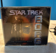 Star Trek Borg Interactive Movie PC CD-ROM 3-Disc Set w/ Case 1996 + booklet  picture