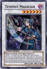 Tempest Magician [SOVR - Super Rare - Limited - SOVR-ENSE1 Heavily Played] picture