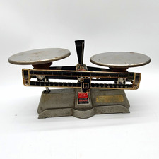 Vintage Ohaus Harvard Two Pan Trip Balance Mercantile Scale, 2 Kilo Capacity picture