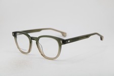 NEW ENTOURAGE OF 7 JACKSON 04-11 OLIVE BROWN CLEAR AUTHENTIC EYEGLASSES 47-22 picture