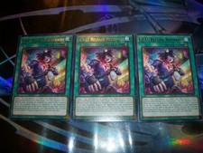 3x K9-LC Release Restraint 1st Edition Rare JUSH-EN038 Yu-Gi-Oh picture