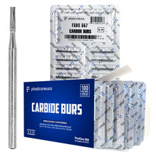 100 FG 557 Surgical Carbide Dental Burs High Speed Handpiece Friction Grip picture