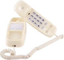 Corded Landline Phones with 110Db Loud Ringer & Flashing Visual Alert, Vintage P picture