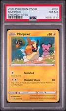2021 Pokemon Shining Fates MORPEKO Regular 036 PSA 8 picture
