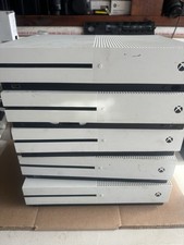 Lot of 5 Microsoft Xbox One S FPO Repair Only Consoles Only No Display No power picture