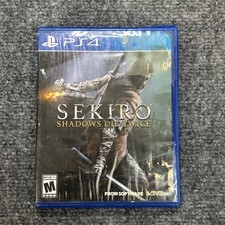 Sekiro Shadows Die Twice Sony PlayStation 4 Game Disc Action Activision NTSC picture