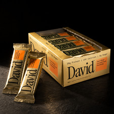 David Protein Bar Peanut Butter Chocolate Chunk 28g Protein 0g Sugar 12 Pack picture