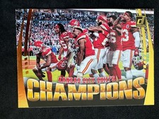 2020 Donruss Champions Kansas City Chiefs #CHAMP-KC Super Bowl Team Celly picture