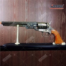 SuperNatural Western .Cowboy Black Powder Outlaw Revolver Pistol Metal Replica picture