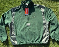 Nike Women’s Seattle Storm WNBA Fleece Top Oversized & Cropped Size Medium picture