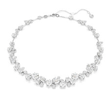 Swarovski Constella necklace Round cut, White, Rhodium plated picture