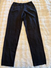 Lululemon Athletica Pants Size 6 Black Zipper Pockets Cotton Blend picture