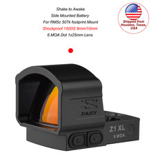 HQ EDC 6 MOA Red Dot Sight Shake awake Zulisy Z1 XL for RMSc P365XL Witness 2311 picture