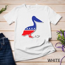 American Solidarity Party Pelican Mascot ASP Unisex T-shirt picture