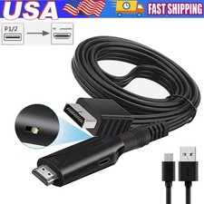 For Sony PS1 PS2 to HDMI Adapter Cable Game Console Audio Video Converter Cable picture