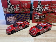 Action Dale Earnhardt Pair of #3 Coca-Cola 1998 Chevy Monte Carlo 1:24 and Bank picture