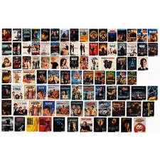 103 Authentic Blockbuster Video Movie Rental Display Cards – Vintage Memorabilia picture
