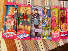 Barbie Special Edition Lot of 5 Boxed 12in Dolls. picture