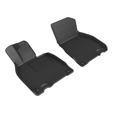 3D 23-26 Fits Mercedes-Benz EQE Sedan V295 Custom Fit 1st Row Black Floor Mats picture