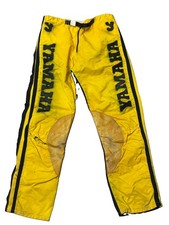 Vintage Yamaha Yoko Team Motocross Pants 80s Yellow Team Yamaha picture