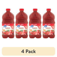 (4 pack) Great Value Tomato 100% Juice, 64 fl oz picture