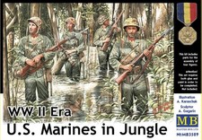 Master Box 3589 1/35 US Marines Jungle WWII Model Figure Kit picture