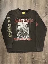 Vintage 1995 Bestial Warlust Long Sleeve Shirt Modern Invasion Black Metal picture