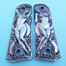 Original M1911 A1 Solid Pewter Magwell American Beauty Grips picture