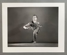 rare BARBARA MORGAN - Merce Cunningham (1944) gelatin silver photograph picture