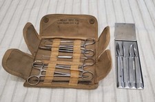 *RARE* COMPLETE WWII US Navy Medical Department Sklar Pocket Case Surgical Kit   picture