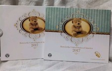 2017 Birth Year Set US Mint Penny-Nickel-Dime-Quarter-Half Dollar - Born In USA picture