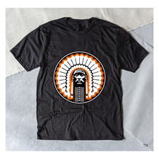 Illinois Chief Illiniwek Retro Vintage T-Shirt Classic Unisex S-5XL picture