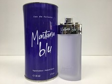 Montana Blu By Montana 1.0oz. EDT Spray For Women New In Box, DISCONTINUED* RARE picture
