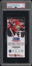 Mitch Marner & Auston Matthews (4G) NHL Debut, 10/12/16 Full Season Ticket PSA 6 picture