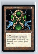 MALACHITE TALISMAN (4x) Playset – Ice Age – Uncommon MTG Magic the Gathering picture